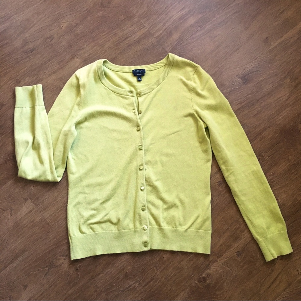 Pima Cotton Light Green Cardigan